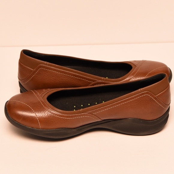 Clark’s leather flats women’s wave walk size 7B - Picture 4 of 8